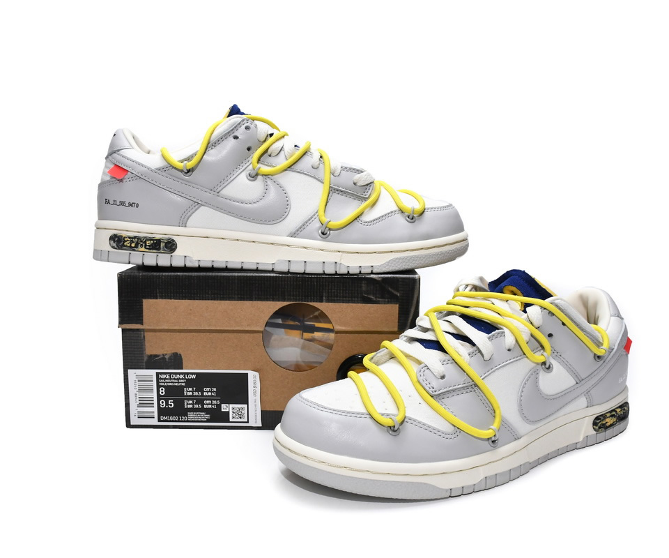 Off White,nike,dunk,low,lot 27,of 50,dm1602 120 2 - www.kickbulk.co